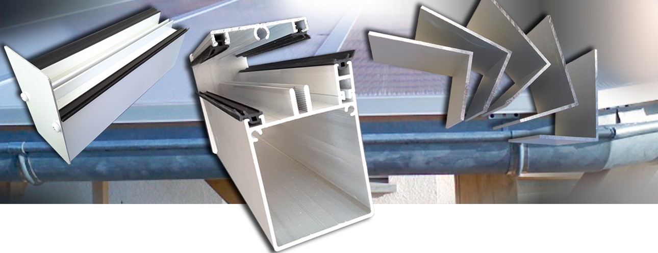 Profils aluminium pour la toiture